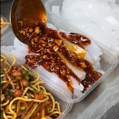 凉皮凉面制作