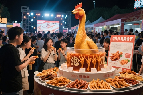 好吃吸客的成都网红泡鸡爪