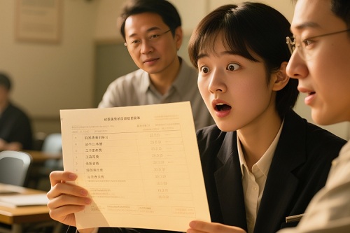 学员遇到额外收费情况的场景