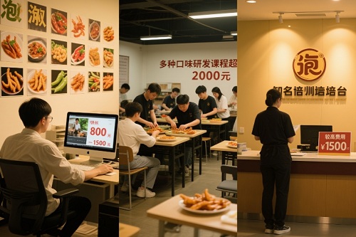 泡椒凤爪培训方式差异