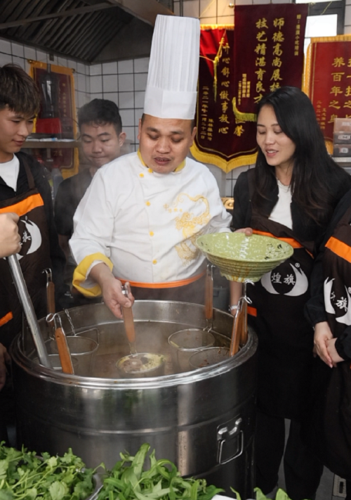 煌旗冒菜培训现场