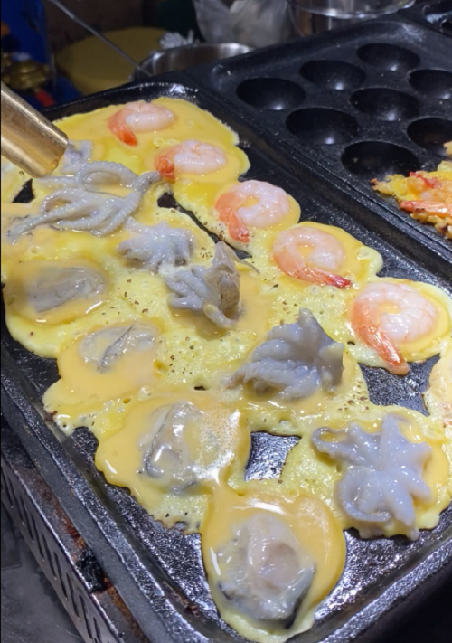 煌旗蚝蛋烧培训现场