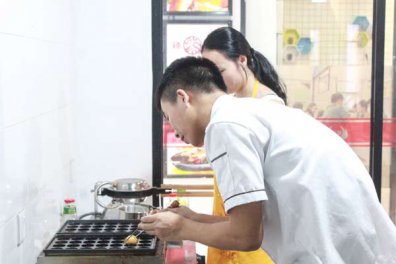 东莞大岭山哪里可以学做章鱼小丸子?